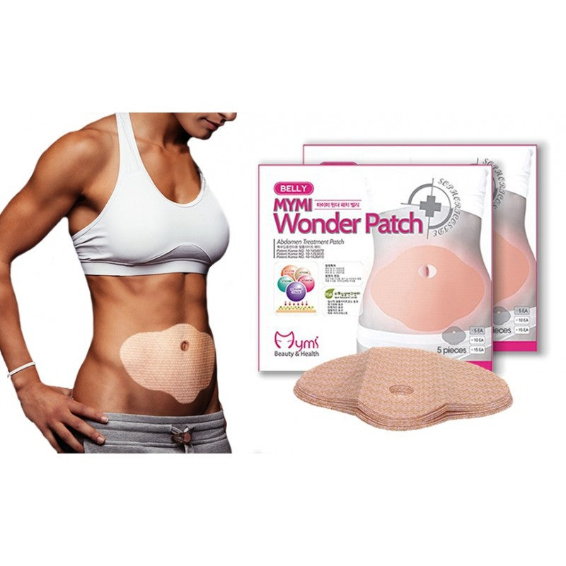 Plasturi pentru Slăbit Mymi Wonder Patch – Pierdere în Greutate Rapidă și Eficientă (Pachet 5 plasturi)