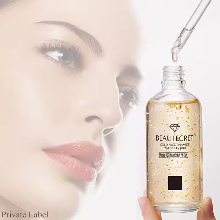 Ser Antirid cu Foite Aur 24K și Acid Hialuronic - Hidratare și Strălucire pentru Ten